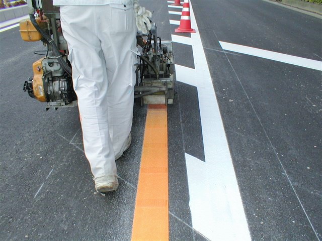 黄色のラインとは…