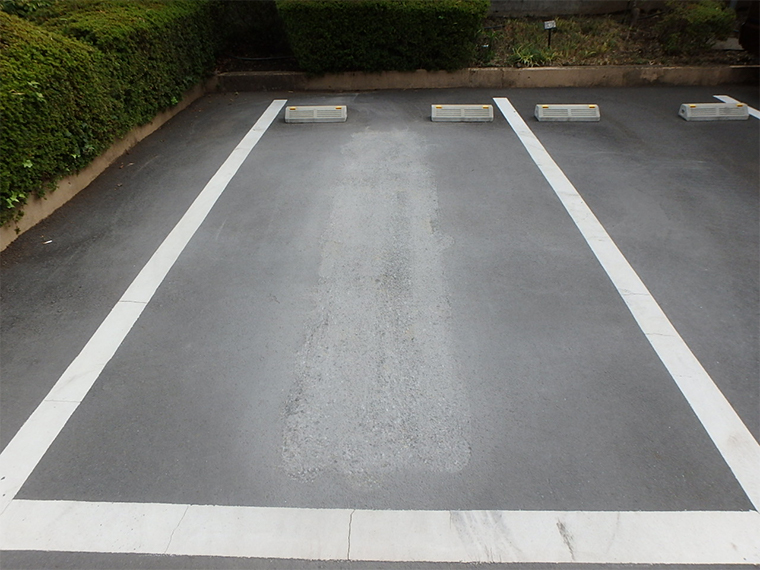 白線ライン消去+白線ライン施工 神奈川県2